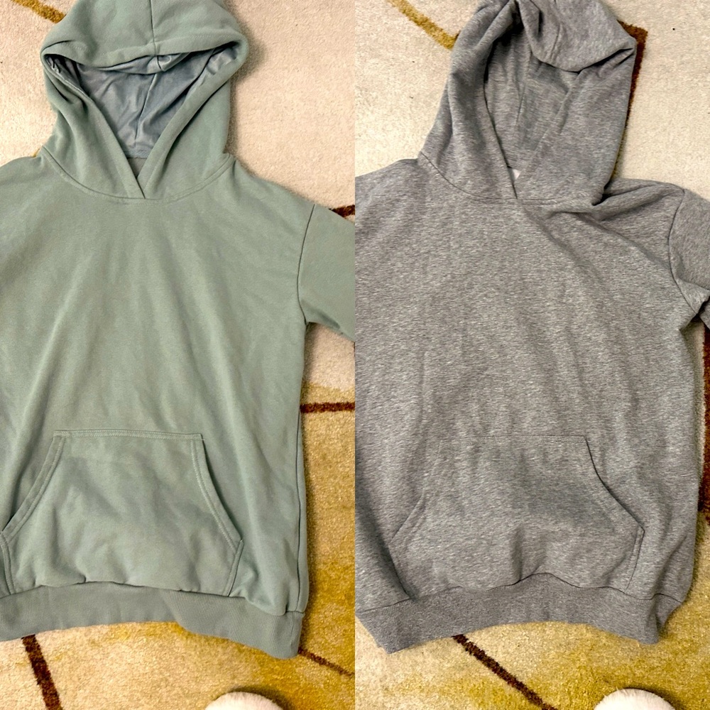 Set of 2 Blank Hoodies